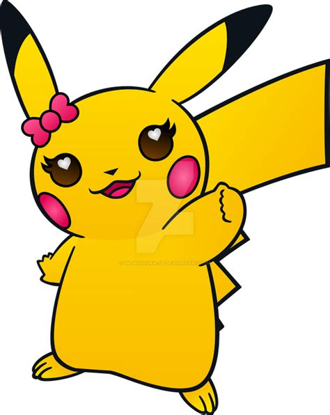 Female Pikachu By 08 Musouka 08 On Deviantart