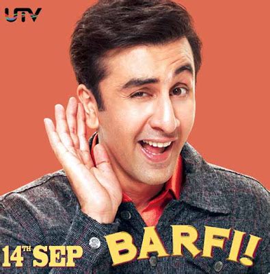 Bollytter: Ranbir Kapoor's Barfi Movie First Look Poster