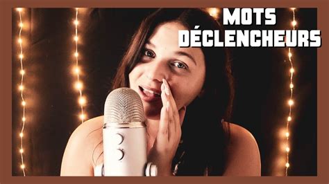 ASMR FRANÇAIS MOTS DÉCLENCHEURS très proches du micro Trigger