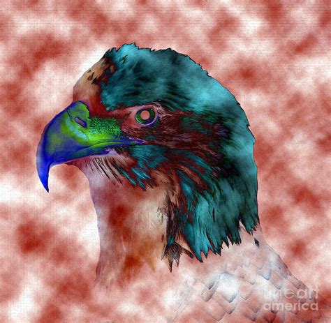 The Eagle Mixed Media By David Lee Thompson Pixels