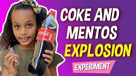 Coke And Mentos Explosion Experiment Youtube