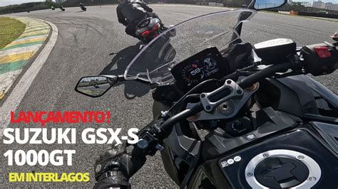 Exclusivo Suzuki Gsx S Gt Na Pista De Interlagos Teste