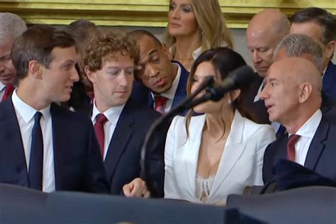 Did Mark Zuckerberg Get Caught Looking At Jeff Bezos Fianc E Lauren