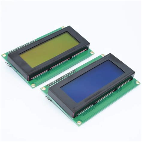 1lot 1PCS 2004 20x4 20 4 Blue Or Yellow Green Screen LCD Module IIC