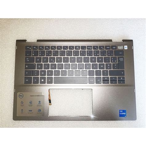 CLAVIER AZERTY RETROECLAIRE COQUE DELL Inspiron 14 5400 5406 Gar 6 Mois