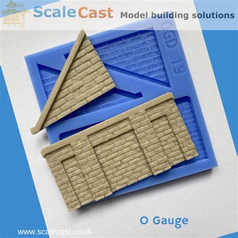 Model Railway Steps Facia Sections Mould For O Gauge Model Making