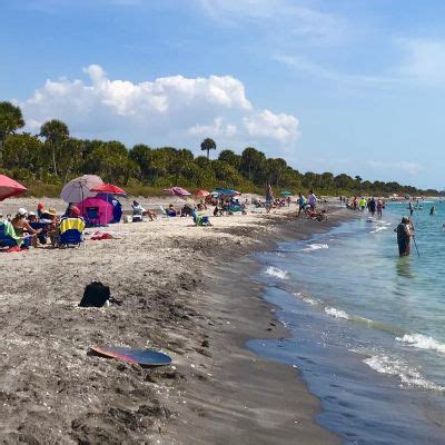 Caspersen beach Floride États Unis d Amérique caractéristiques