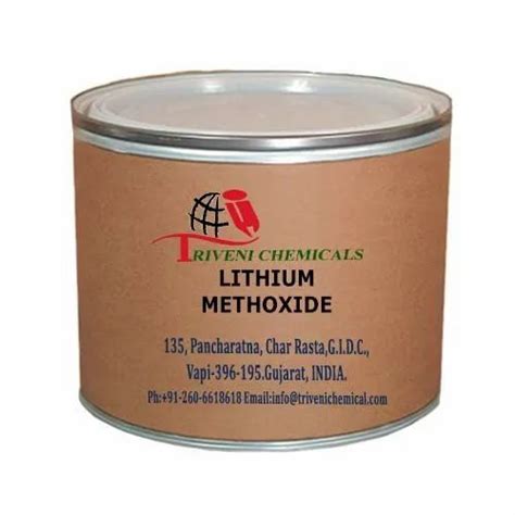 Lithium Methoxide Packaging Type Powder Drum At Best Price In Vapi