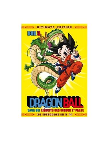 Dragon Ball Box Dvd Saga Del Ejercito Red Ribbon