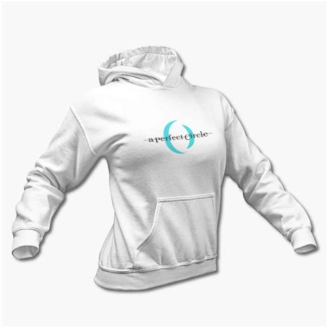 A Perfect Circle Hoodie, A Perfect Circle Logo White Hooded Sweatshirt ...