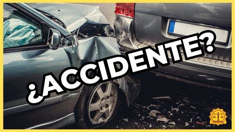 Como Hacer Un PARTE AMISTOSO De ACCIDENTE Trafico YouTube