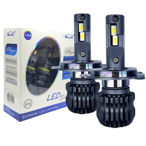 Kit Ultra Led Slim Duplo Csp Ray X 6000k