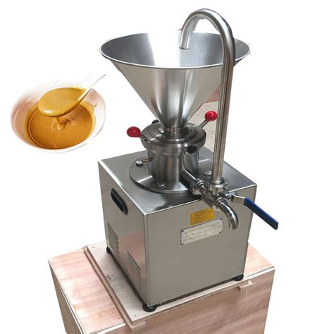 Industrial Automatic Peanut Butter Mill Making Chilli Nut Tahini Paste