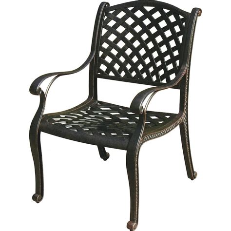 Darlee Nassau Cast Aluminum Patio Dining Chair Bbqguys