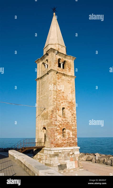 Bell Tower Lighthouse Of Church Of Blessed Virgin Of Angel Santuario