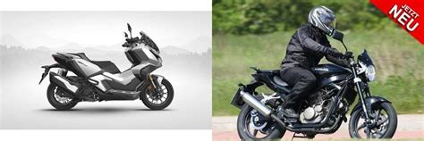 Motorrad Vergleich Honda ADV350 2023 Vs Hyosung GT 250i Naked 2010