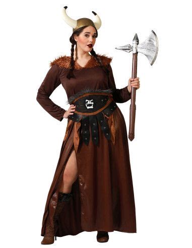 Disfraz De Vikinga Luchadora Para Mujer