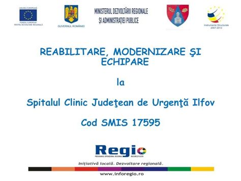 Pdf Reabilitare Modernizare I Echipare La Spitalul Spital Regio