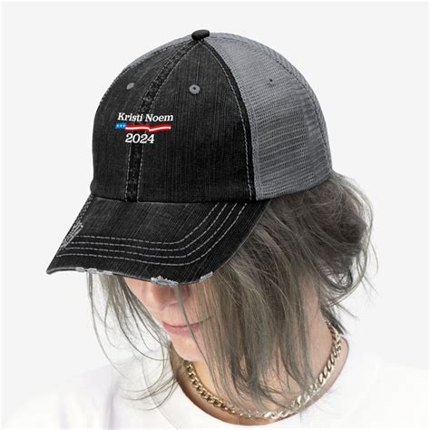 Kristi Noem For President 2024 Campaign Trucker Hat by Anastasia Lobova ...