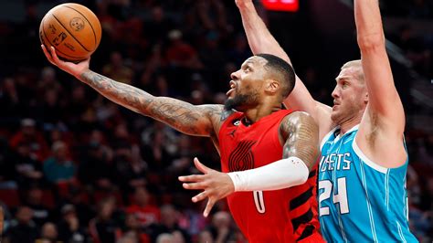 Charlotte Hornets Vs Portland Trail Blazers Dec Game Summary