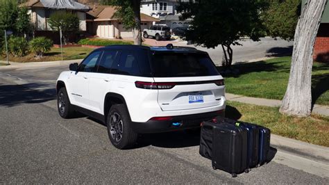 Jeep Grand Cherokee Luggage Test How Much Cargo Space Jeep Cj