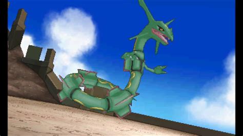 Pokemon Omega Ruby Alpha Sapphire Catching Rayquaza Battle And