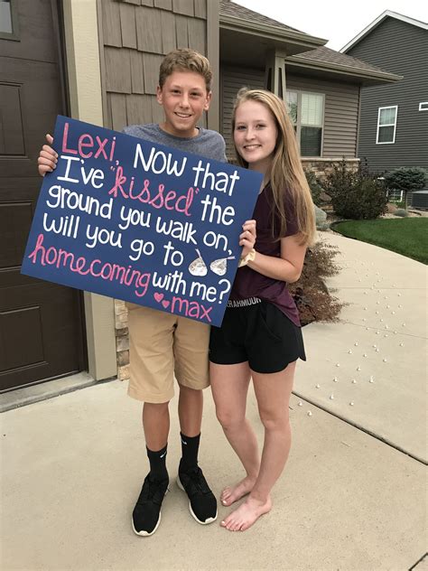 Homecoming Proposal Hershey S Kisses Dance Proposal Homecoming