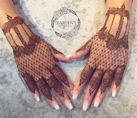 Trendy And Stunning Finger Mehndi Designs For Brides Wedding