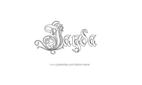 Jayda Name Tattoo Designs | Name tattoo designs, Name tattoo, Name tattoos