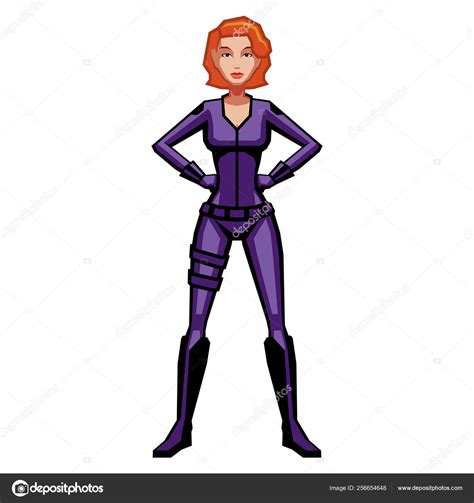 Cartoon Female Comic Book Character Isolated Stock Vector Image By ©aratehortua 256654648