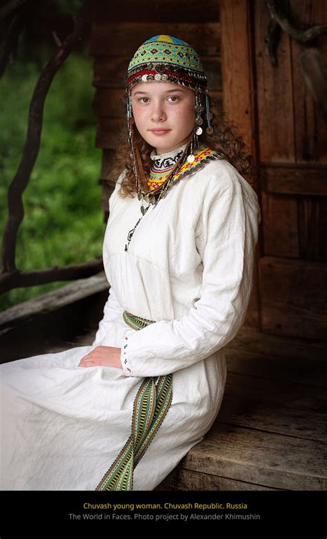 This Is A Portrait Of Dasha A Young Chuvash Woman From Chuvashia ️ The