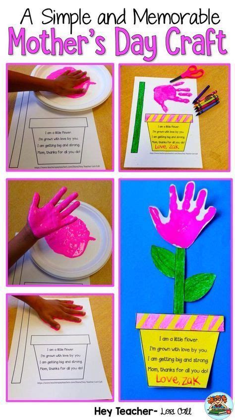 Mothers Day Craft Project Grown With Love Mothers Day Crafts For