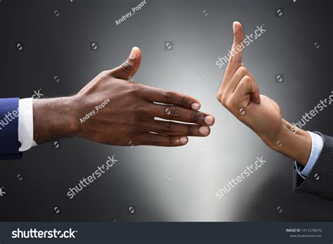 Businessperson Showing Fuck Off Middle Finger Stock Photo 1011270676 Shutterstock