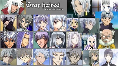 Anime Characters With Grey Hair Telegraph