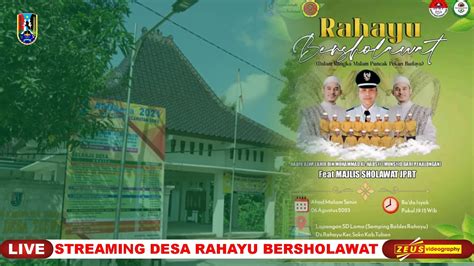 Live Desa Rahayu Bersholawat Dalam Rangka Hut Ri Ke Dan Sedekah