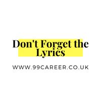 Don T Forget The Lyrics 2023 Audition Casting Registration Dates