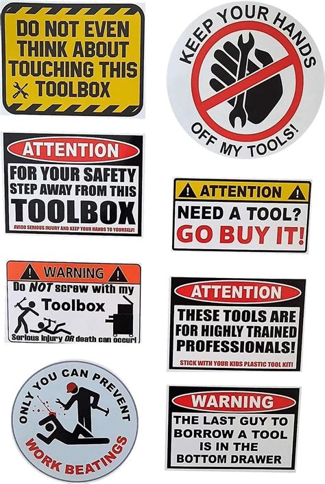 Warning Offensive Behaviour Vinyl Waterproof Sticker