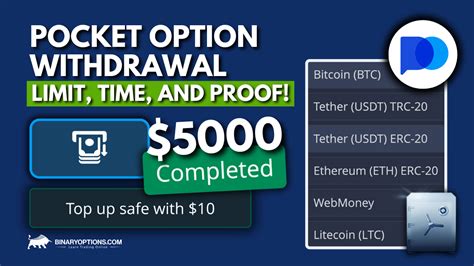 Pocket Option Withdrawal Limit Time And Proof