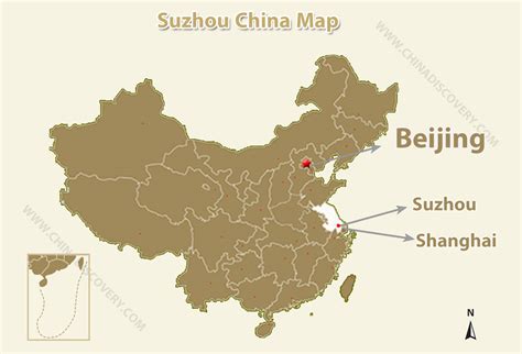 Suzhou On Map Of China Fancie Shandeigh
