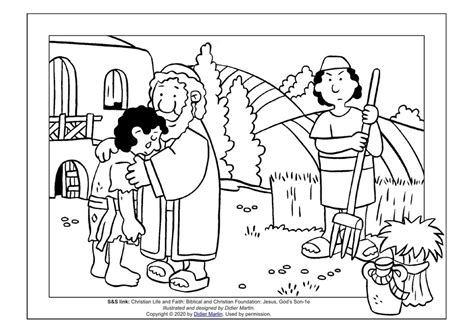 The Prodigal Son Coloring Pages