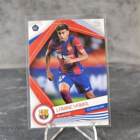 Topps Lamine Yamal Rc Fc Barcelona Fan Set Rookie Card Bar