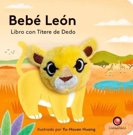 BEBÉ LEÓN Títere de dedos Mateo Leo