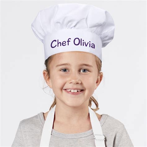 Personalized Any Message Kids Chef Hat | GiftsForYouNow