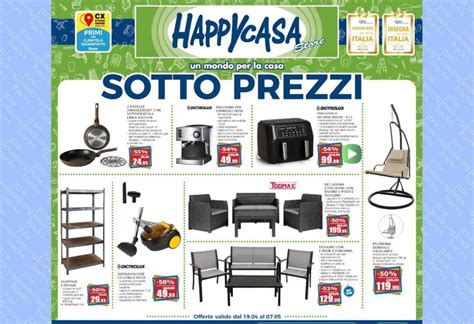 Volantino Happy Casa Dal Aprile Al Maggio