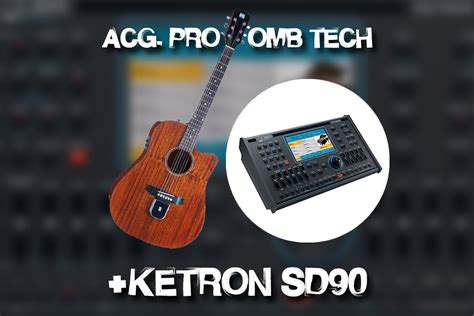 Omb Acoustic Pro Midi Guitar Ketron Sd90 Sound Module