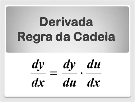 Regra Da Cadeia Derivada Exercicios Resolvidos Mobile Legends