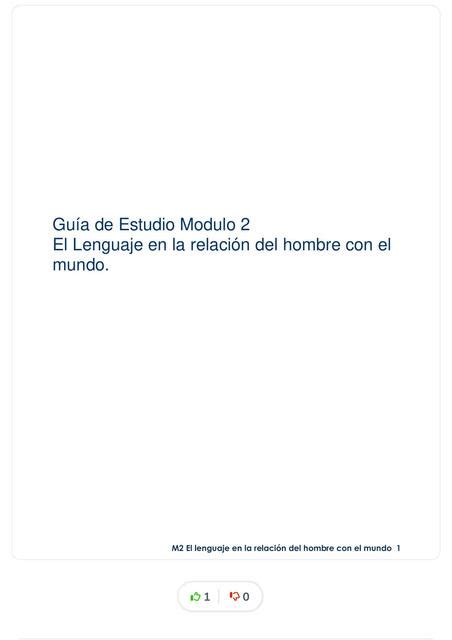 Examen Módulo 2 de Preparatoria Abierta Guía de Estudio Modulo 2 el