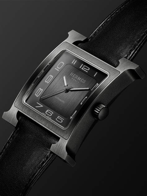 Black Heure H Automatic Mm Titanium Watch Ref No W Ww