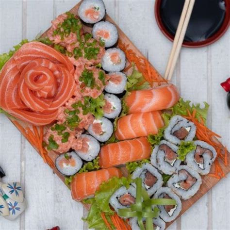 Combo Salm O Pe As Sushi Sabar Quero Ai