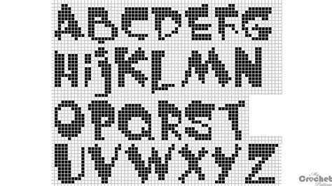 Free Printable Filet Crochet Alphabet Patterns Pattern Rjuuc Edu Np